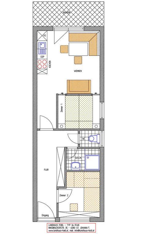 סנט יוהן אין טירול Landhaus Foidl חדר תמונה